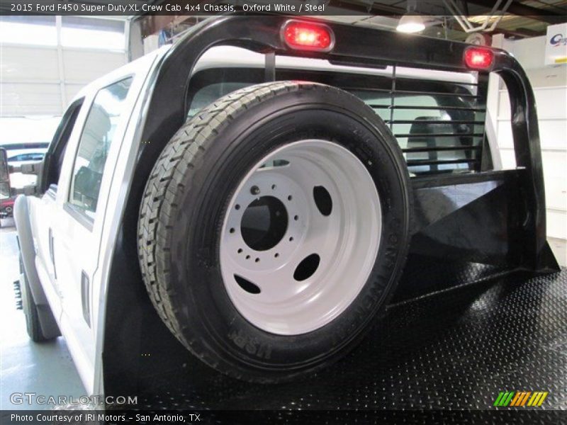 Oxford White / Steel 2015 Ford F450 Super Duty XL Crew Cab 4x4 Chassis