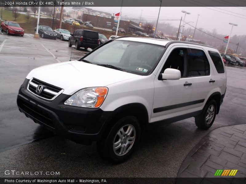 Taffeta White / Black 2004 Honda CR-V EX 4WD