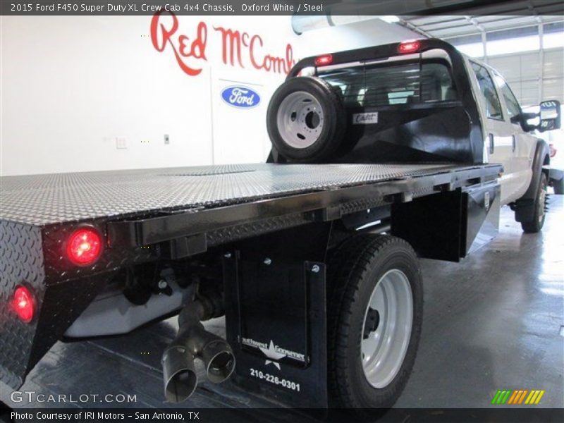 Oxford White / Steel 2015 Ford F450 Super Duty XL Crew Cab 4x4 Chassis