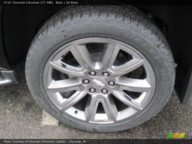 Black / Jet Black 2015 Chevrolet Suburban LTZ 4WD