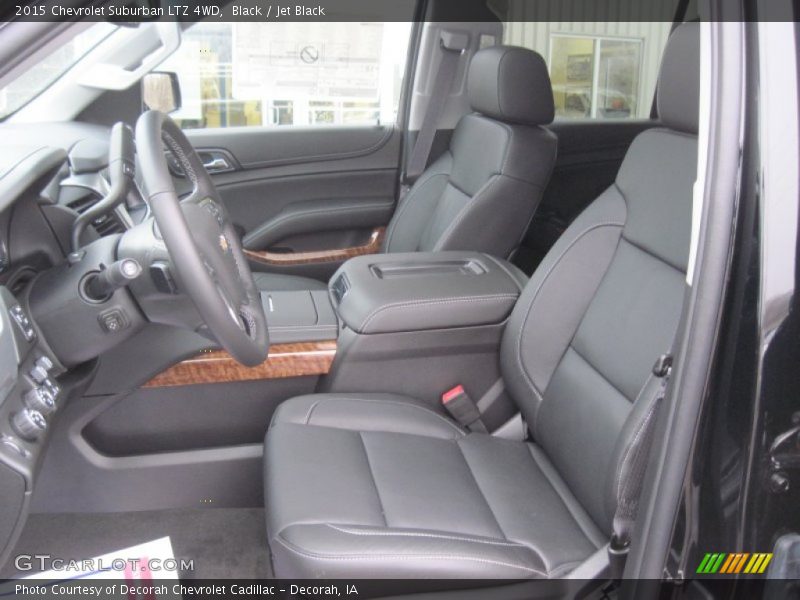 Black / Jet Black 2015 Chevrolet Suburban LTZ 4WD