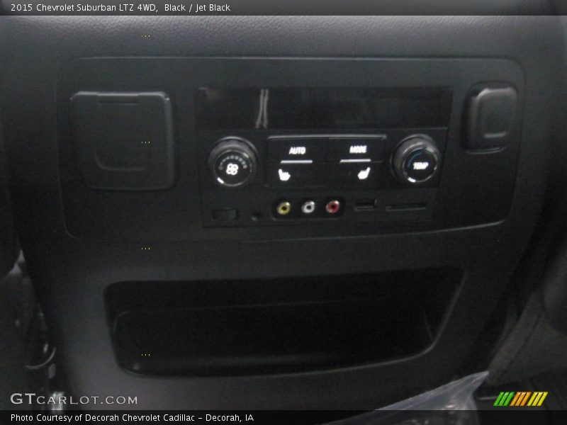 Black / Jet Black 2015 Chevrolet Suburban LTZ 4WD