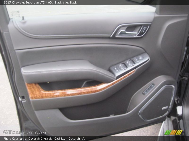 Black / Jet Black 2015 Chevrolet Suburban LTZ 4WD