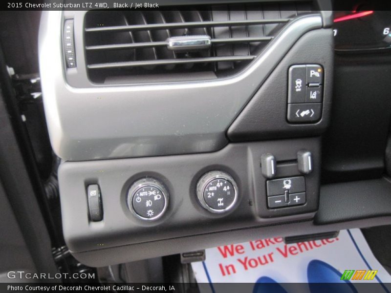 Black / Jet Black 2015 Chevrolet Suburban LTZ 4WD