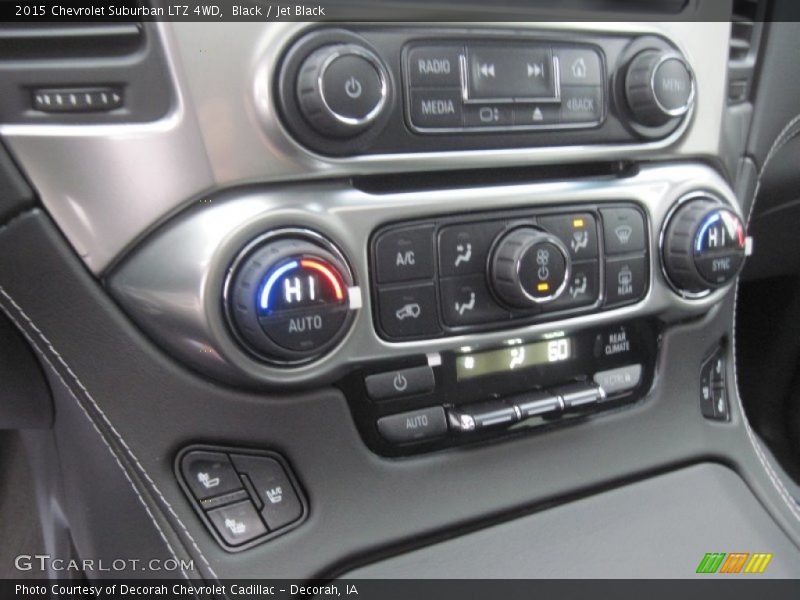 Black / Jet Black 2015 Chevrolet Suburban LTZ 4WD
