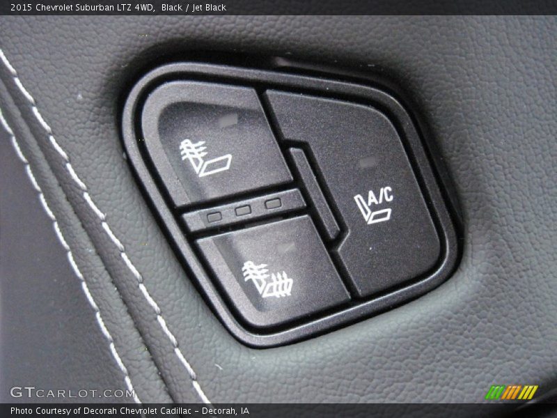 Black / Jet Black 2015 Chevrolet Suburban LTZ 4WD