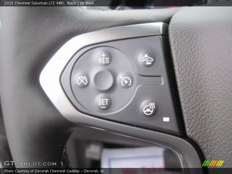 Black / Jet Black 2015 Chevrolet Suburban LTZ 4WD