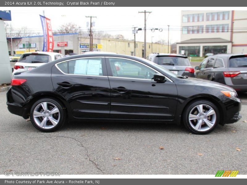 Crystal Black Pearl / Ebony 2014 Acura ILX 2.0L Technology