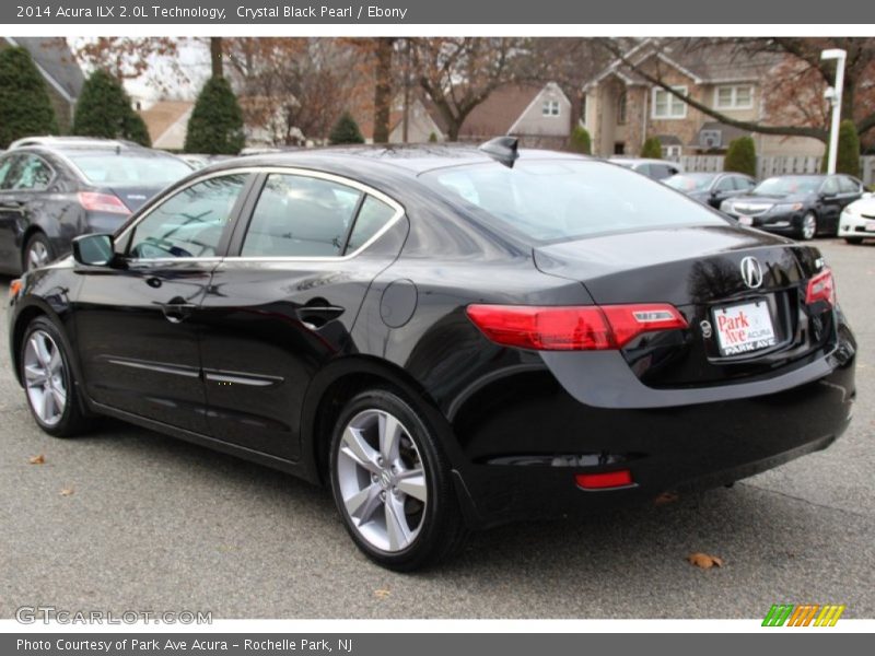 Crystal Black Pearl / Ebony 2014 Acura ILX 2.0L Technology