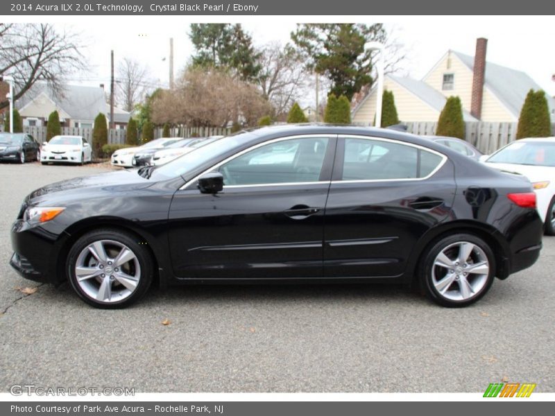 Crystal Black Pearl / Ebony 2014 Acura ILX 2.0L Technology