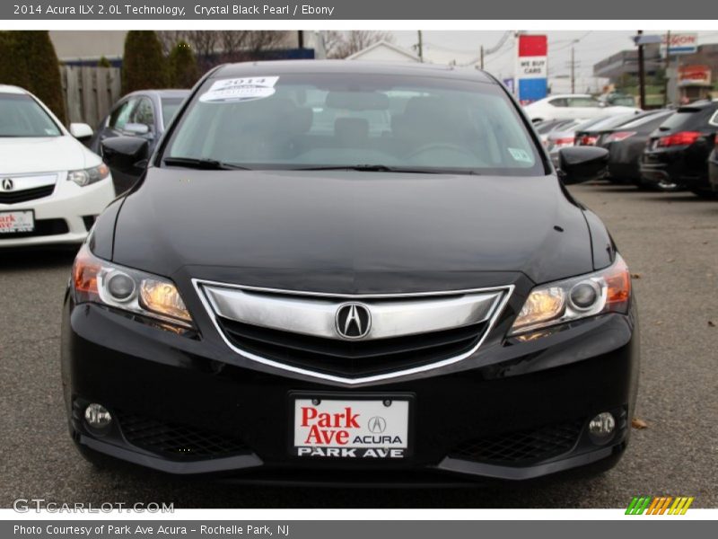 Crystal Black Pearl / Ebony 2014 Acura ILX 2.0L Technology