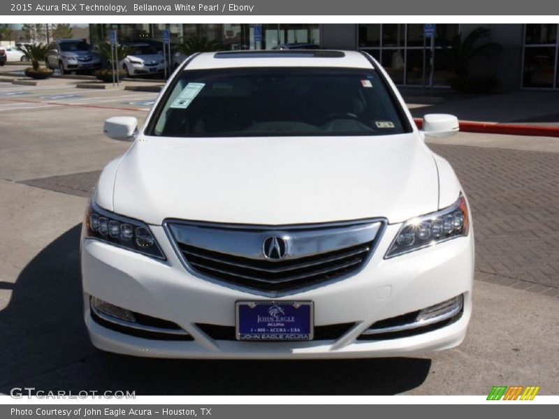 Bellanova White Pearl / Ebony 2015 Acura RLX Technology