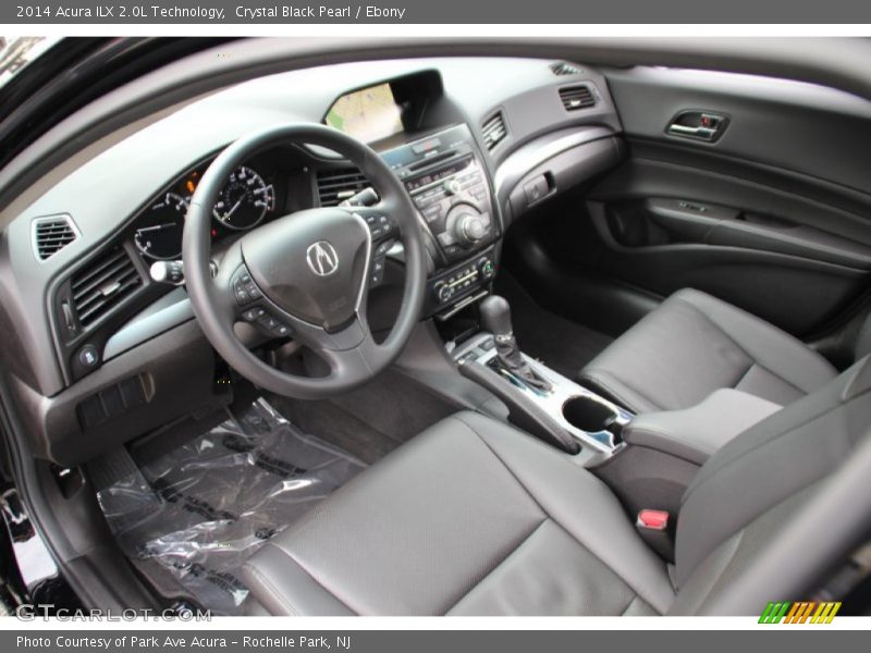 Crystal Black Pearl / Ebony 2014 Acura ILX 2.0L Technology