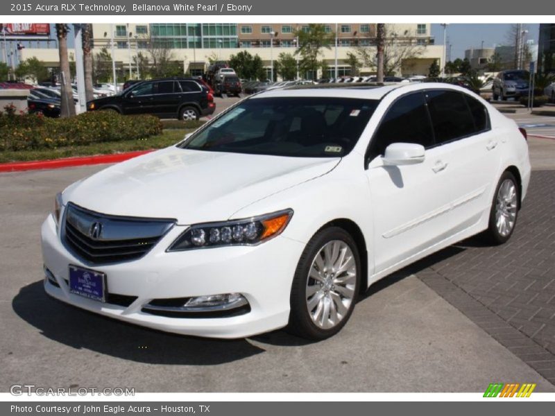 Bellanova White Pearl / Ebony 2015 Acura RLX Technology