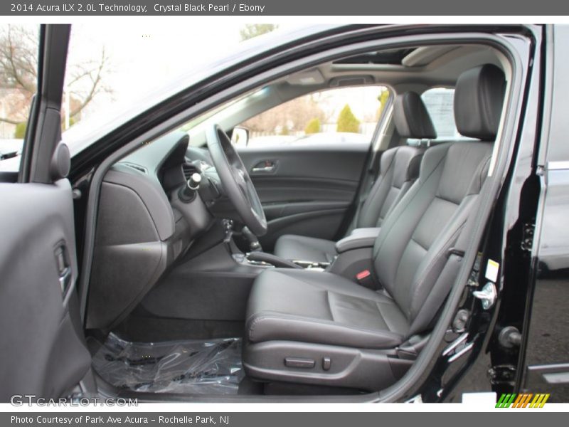 Crystal Black Pearl / Ebony 2014 Acura ILX 2.0L Technology
