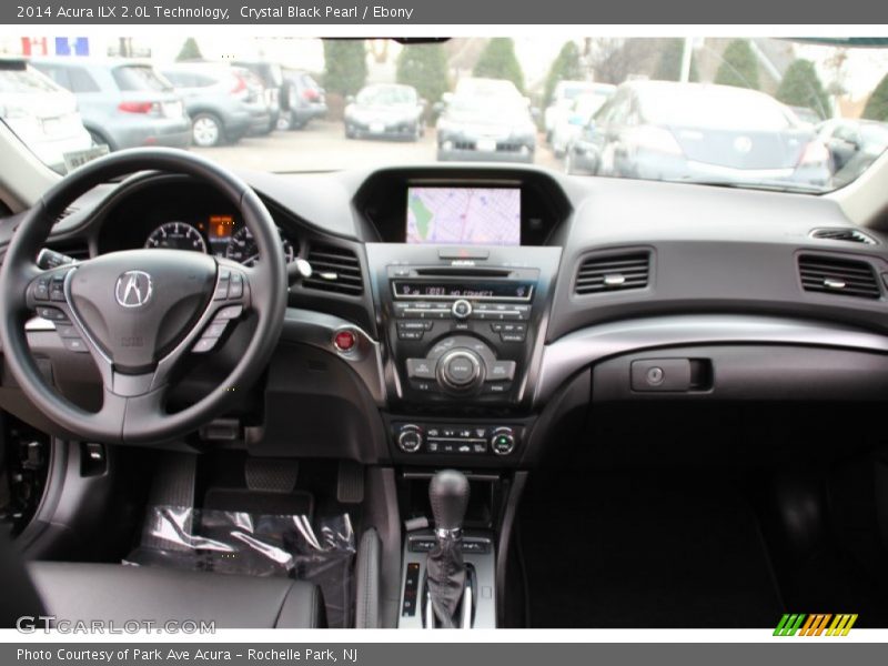 Crystal Black Pearl / Ebony 2014 Acura ILX 2.0L Technology