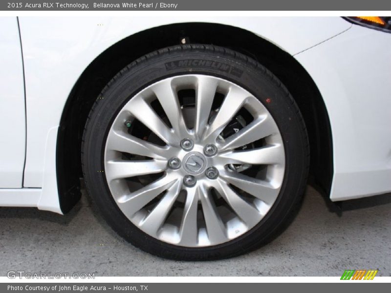 Bellanova White Pearl / Ebony 2015 Acura RLX Technology