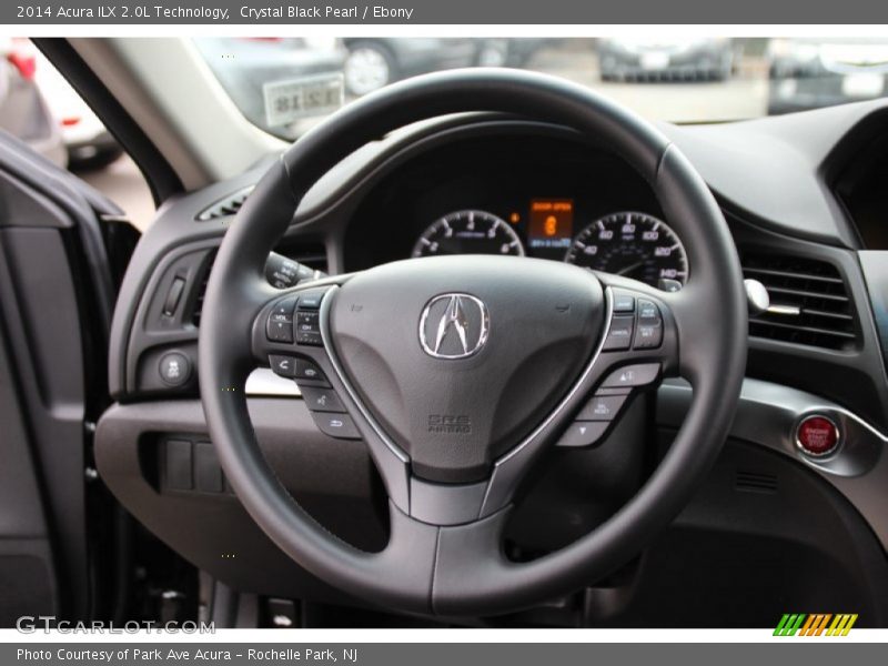 Crystal Black Pearl / Ebony 2014 Acura ILX 2.0L Technology