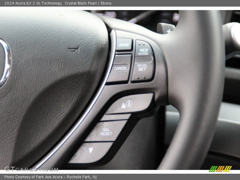 Crystal Black Pearl / Ebony 2014 Acura ILX 2.0L Technology