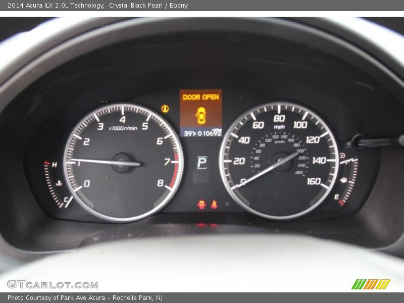 Crystal Black Pearl / Ebony 2014 Acura ILX 2.0L Technology
