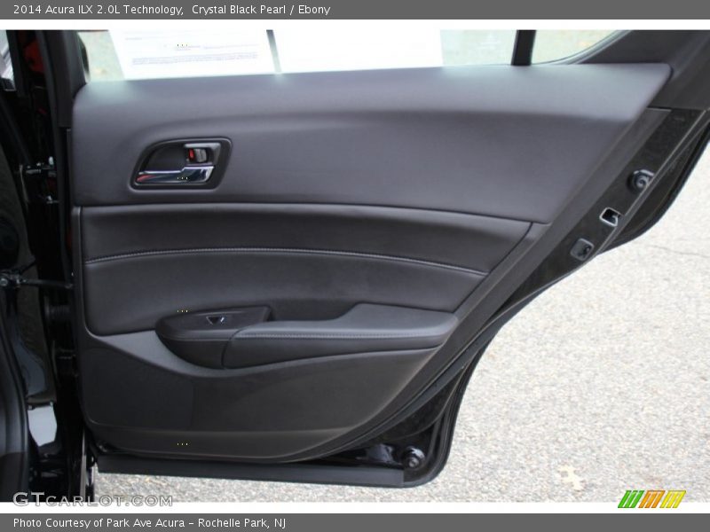 Crystal Black Pearl / Ebony 2014 Acura ILX 2.0L Technology