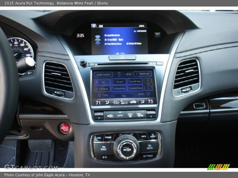 Bellanova White Pearl / Ebony 2015 Acura RLX Technology