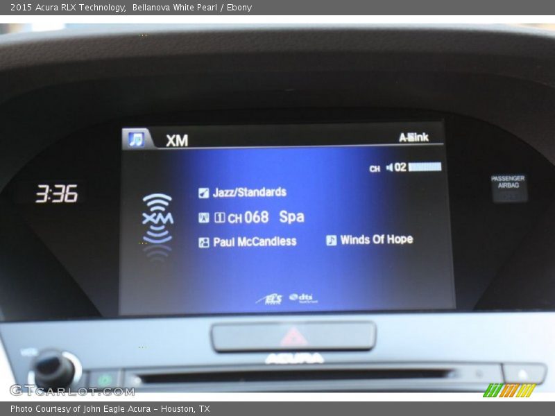 Bellanova White Pearl / Ebony 2015 Acura RLX Technology