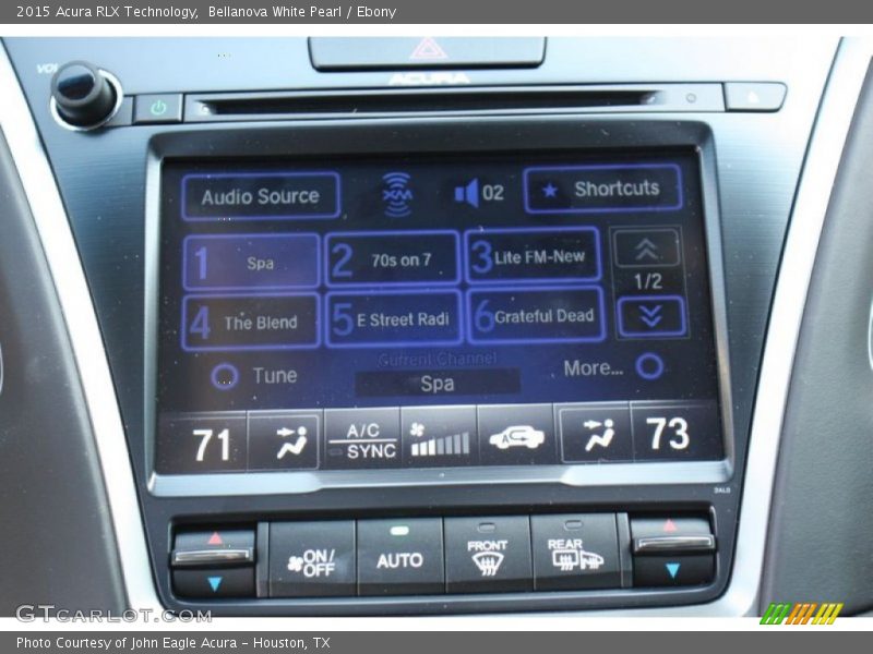 Bellanova White Pearl / Ebony 2015 Acura RLX Technology