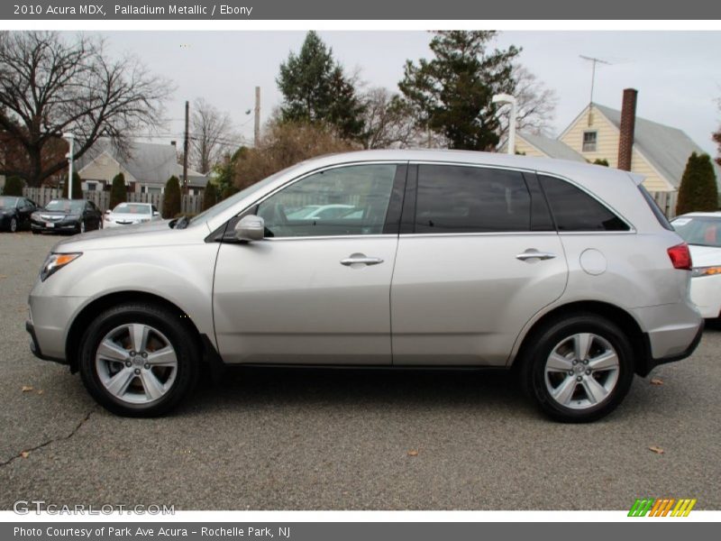 Palladium Metallic / Ebony 2010 Acura MDX