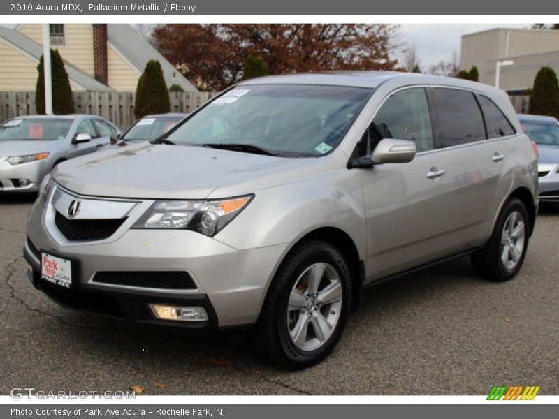 Palladium Metallic / Ebony 2010 Acura MDX