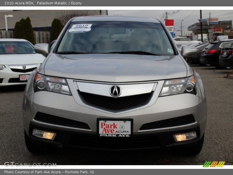 Palladium Metallic / Ebony 2010 Acura MDX