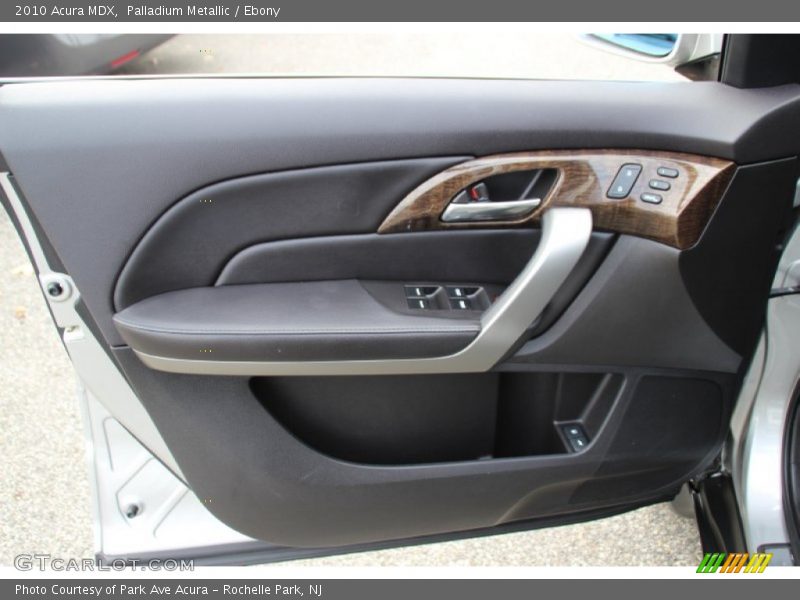 Palladium Metallic / Ebony 2010 Acura MDX