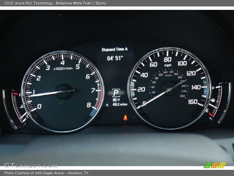Bellanova White Pearl / Ebony 2015 Acura RLX Technology