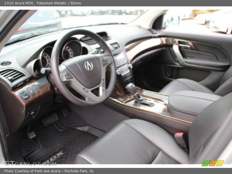 Palladium Metallic / Ebony 2010 Acura MDX