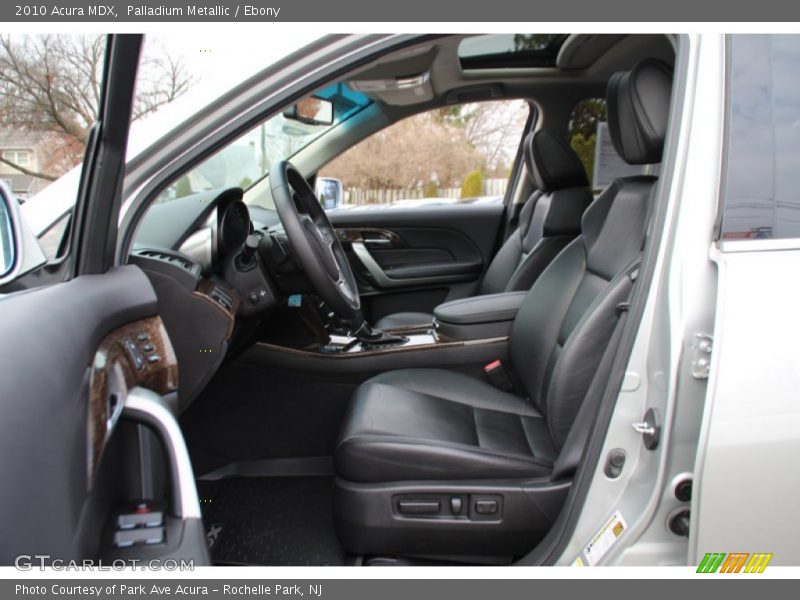 Palladium Metallic / Ebony 2010 Acura MDX
