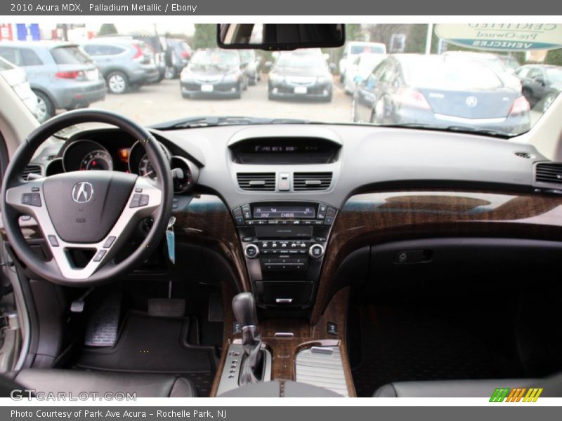 Palladium Metallic / Ebony 2010 Acura MDX