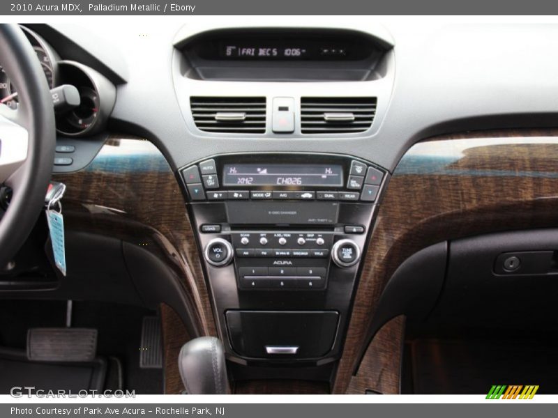 Palladium Metallic / Ebony 2010 Acura MDX