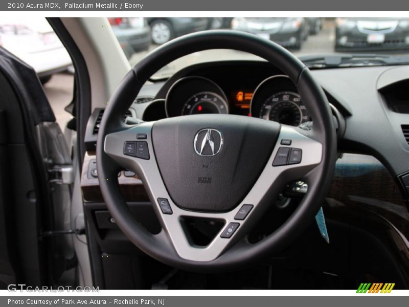 Palladium Metallic / Ebony 2010 Acura MDX