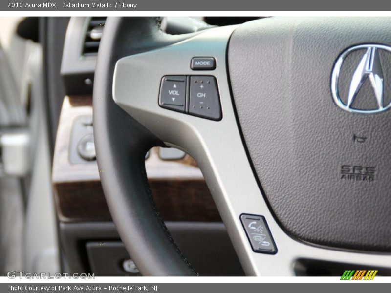 Palladium Metallic / Ebony 2010 Acura MDX