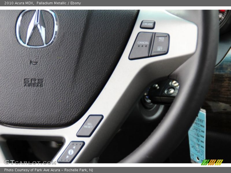 Palladium Metallic / Ebony 2010 Acura MDX