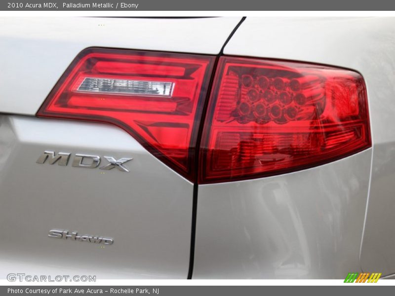 Palladium Metallic / Ebony 2010 Acura MDX