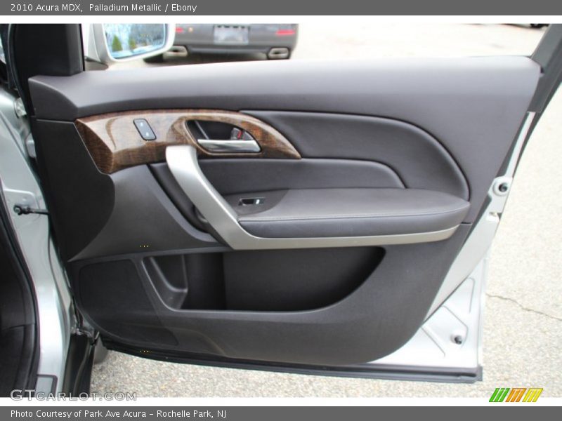 Palladium Metallic / Ebony 2010 Acura MDX