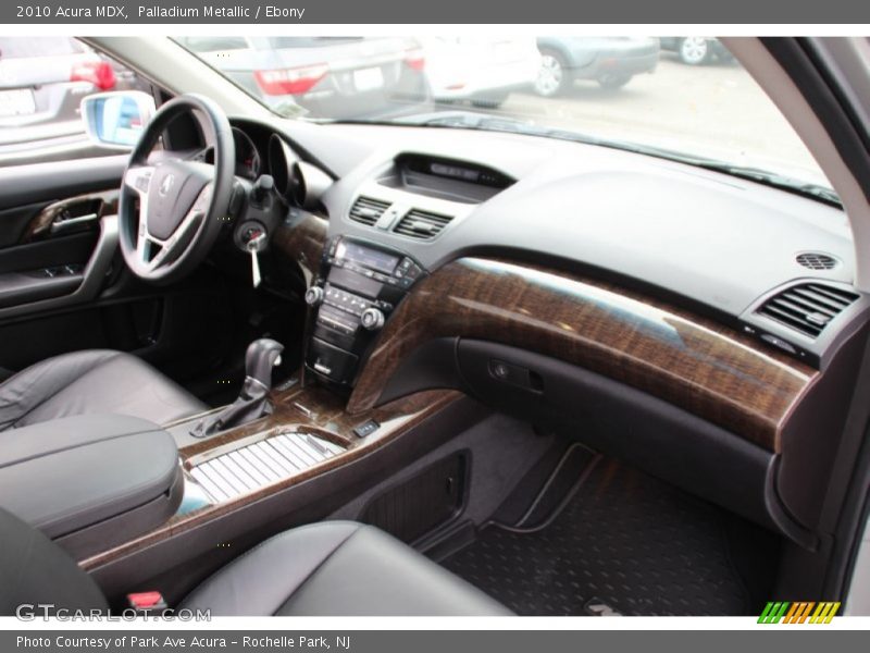 Palladium Metallic / Ebony 2010 Acura MDX