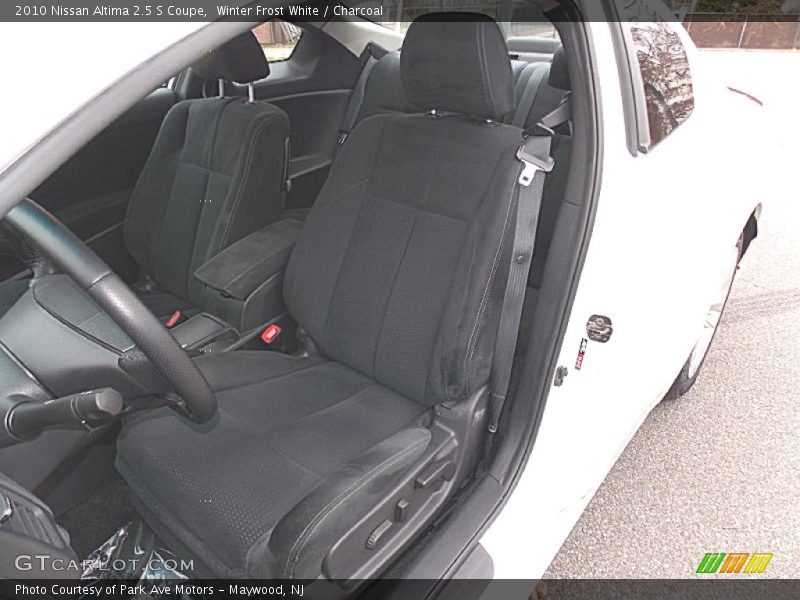 Winter Frost White / Charcoal 2010 Nissan Altima 2.5 S Coupe