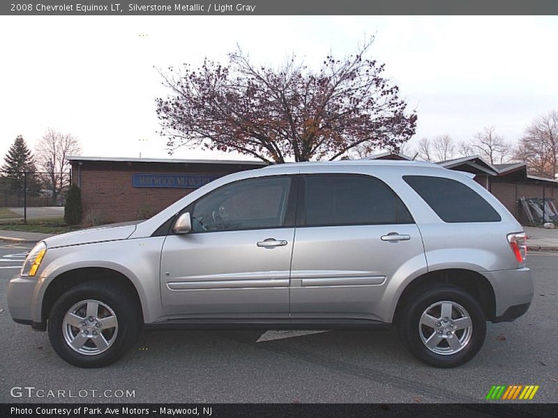 Silverstone Metallic / Light Gray 2008 Chevrolet Equinox LT