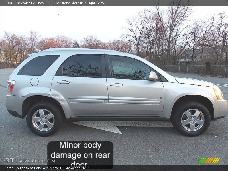 Silverstone Metallic / Light Gray 2008 Chevrolet Equinox LT