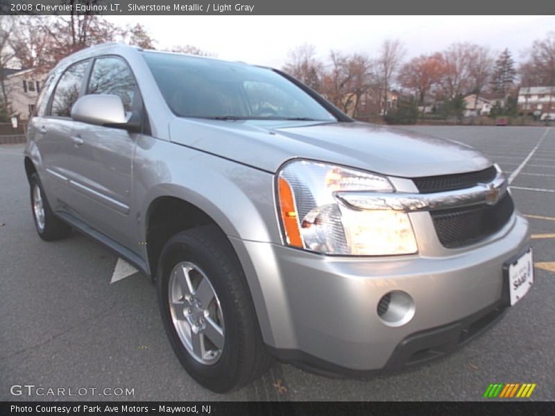 Silverstone Metallic / Light Gray 2008 Chevrolet Equinox LT