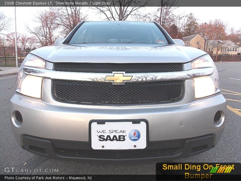 Silverstone Metallic / Light Gray 2008 Chevrolet Equinox LT