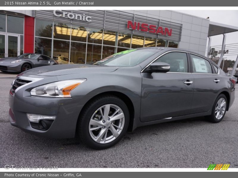 Gun Metallic / Charcoal 2015 Nissan Altima 2.5 SL