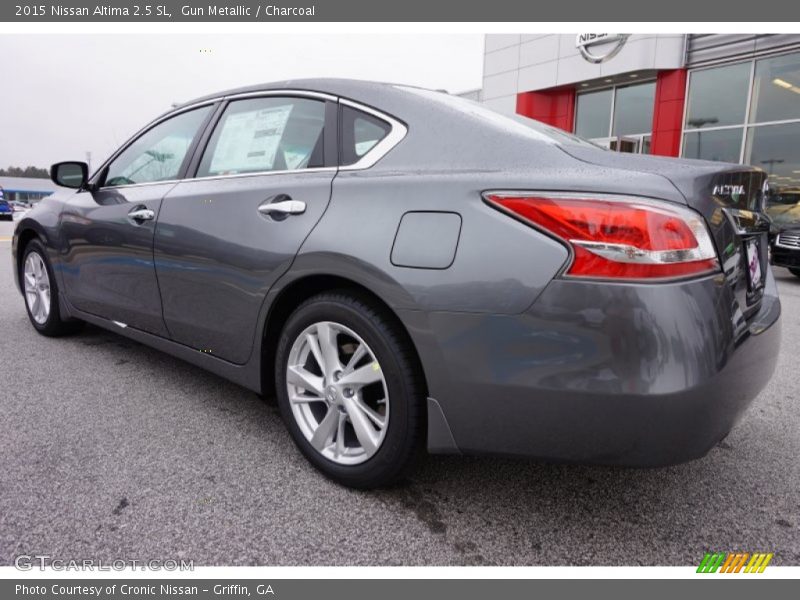 Gun Metallic / Charcoal 2015 Nissan Altima 2.5 SL